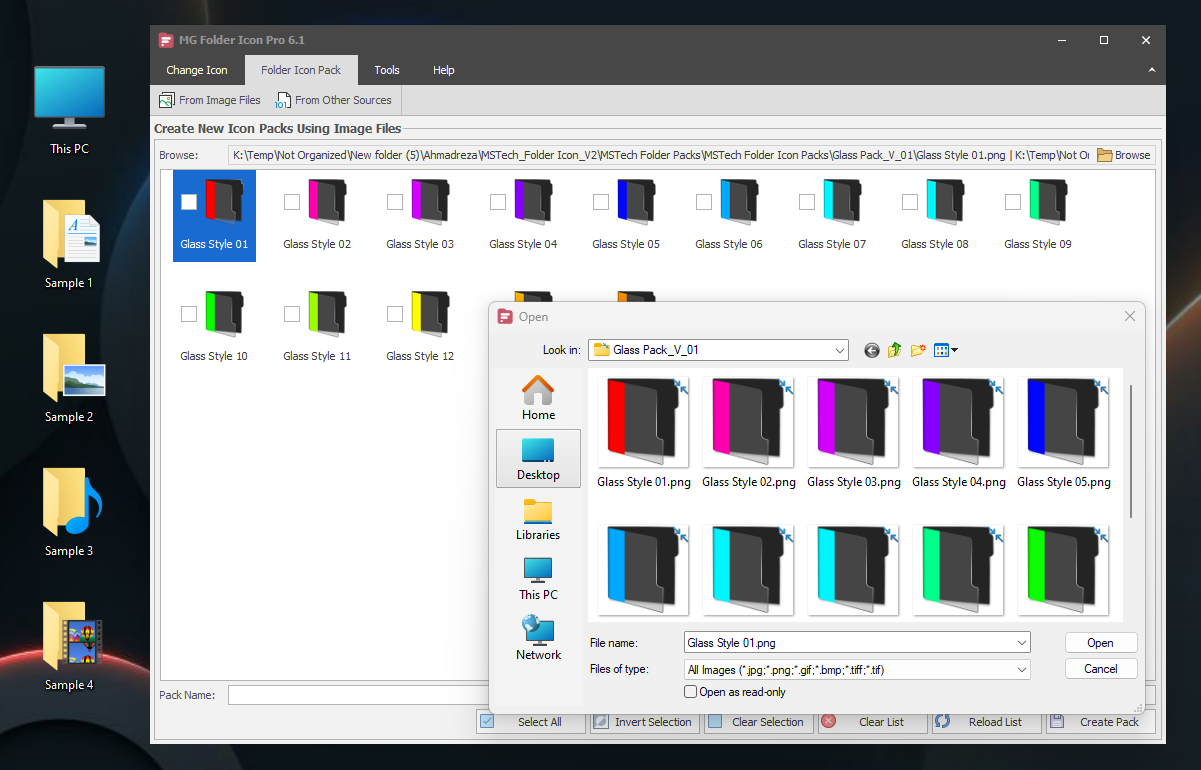 Folder Icon - Create Pack