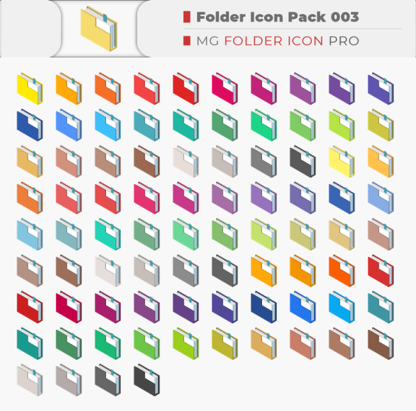 Folder Icon Pack 003 - MSTECH GLOBAL