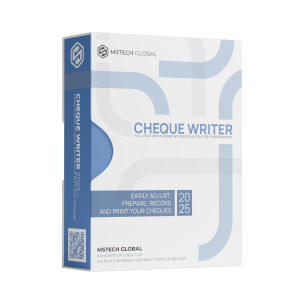 MSTECH Cheque Writer - 1 Year