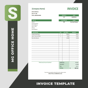 Invoice Template 01