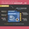 Folder Mockup Style 01