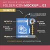 Folder Mockup Style 03