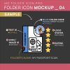 Folder Mockup Style 04