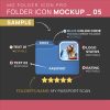 Folder Mockup Style 05