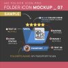 Folder Mockup Style 07